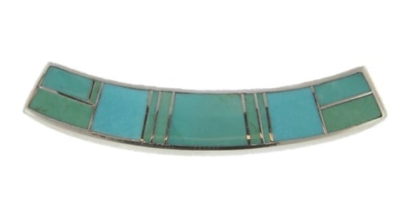 Turquoise Valley: Blue Kingman Turquoise with Light and Dark Green Kingman Turquoise (stone level 2)