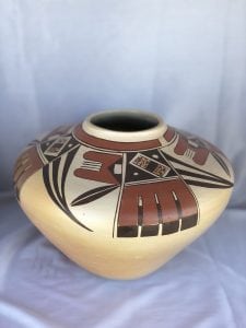 Hopi Pottery Olla by Colleen Poleahla