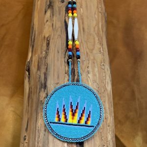 Native American Beaded Medallion